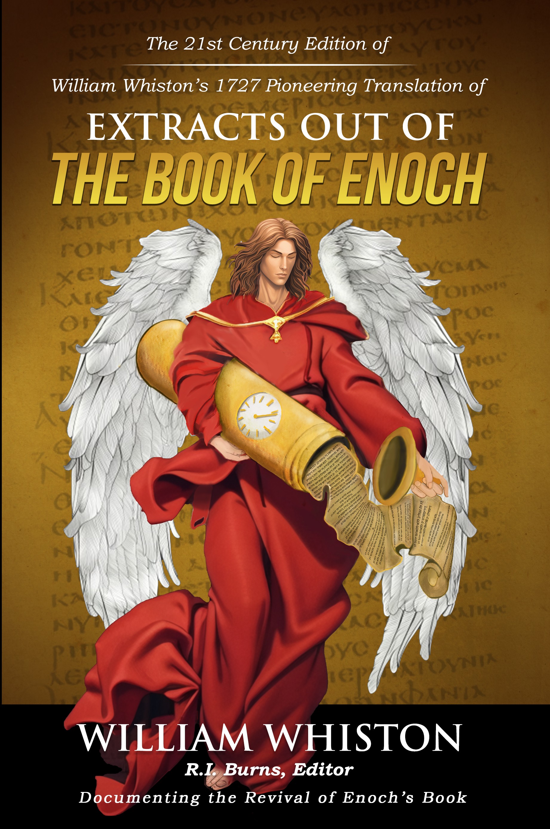 Cover of William Whiston's Extracts out of the Book of Enoch